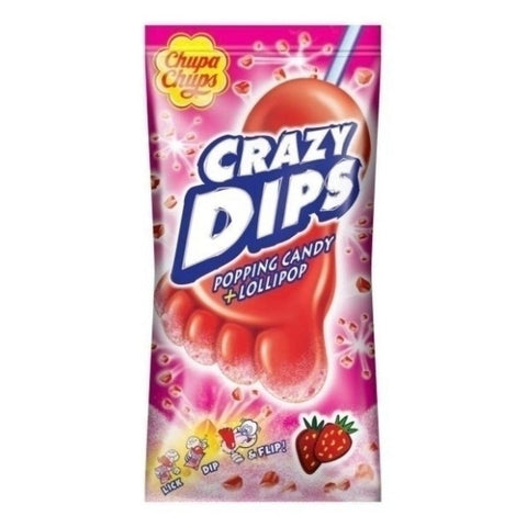 Chupa Chups - Crazy Dip Erdbeere