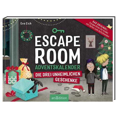 Adventskalenderbuch - Escape Room - Die drei unheimlichen Geschenke