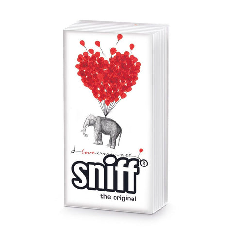 Taschentücher SNIFF - Love carries all