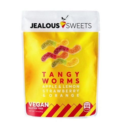 Fruchtgummi - Tangy Worms, Jealous Sweets