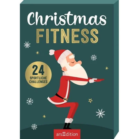 Adventskalender Kartenbox - Christmas Fitness