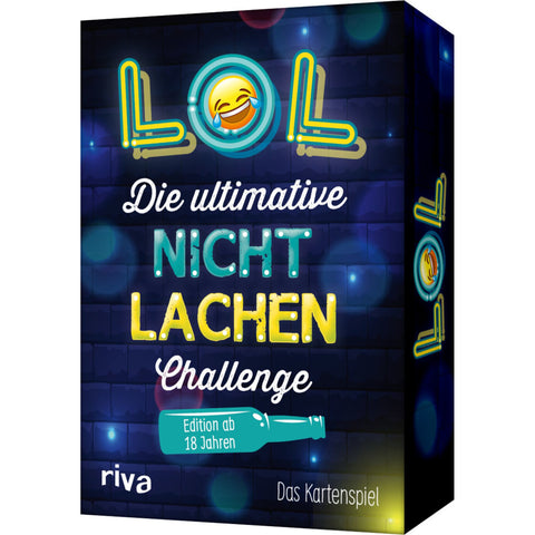 Kartenspiel - LOL Die ultimative Nicht-lachen-Challenge, Edition ab 18