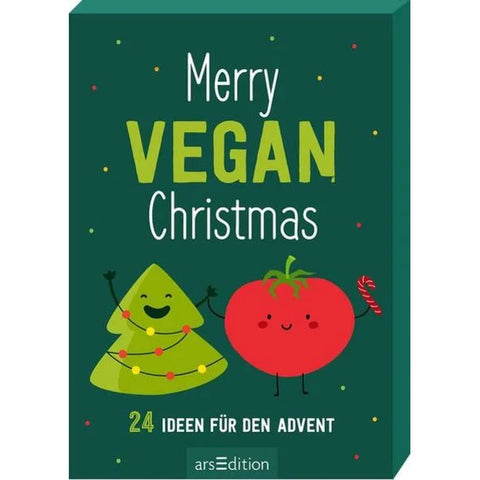 Adventskalender Kartenbox - Merry Vegan Christmas