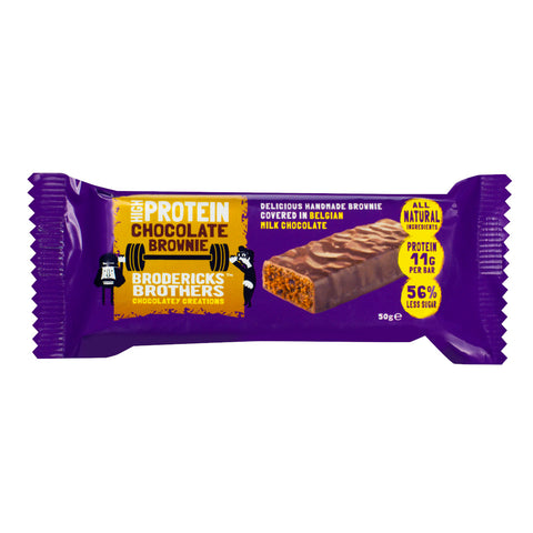 Brodericks Proteinriegel - High Protein Chocolate Brownie
