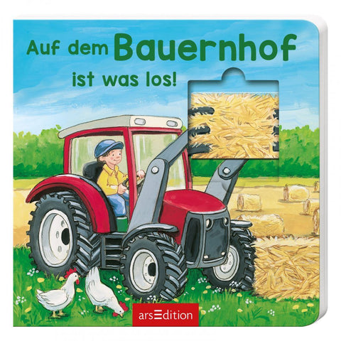 Pappbilderbuch - Auf dem Bauernhof ist was los !