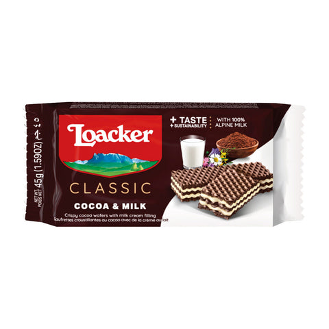 Loacker - Cacao & Milk