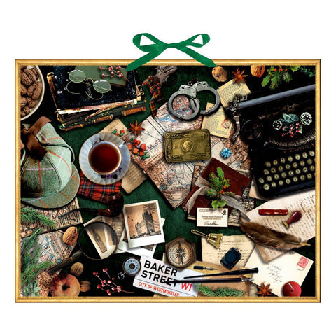 Zettel-Adventskalender - Krimi-Advent mit Sherlock Holmes