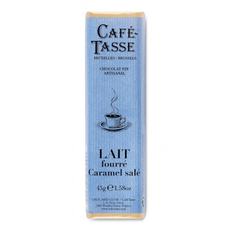 Café Tasse Schokoriegel  - Lait fourré Caramel salé