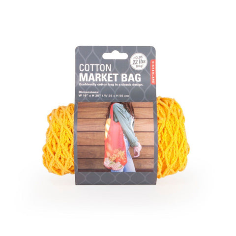 Einkaufstasche - Cotton Market Bag, gelb