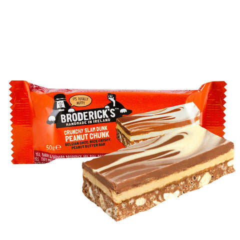 Brodericks Gebäckriegel - Crunchy Slam-Dunk Peanut Chunk