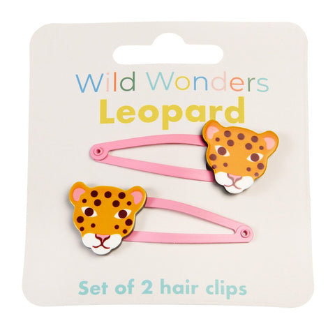 Haarspangen - Wild Wonders Leopard