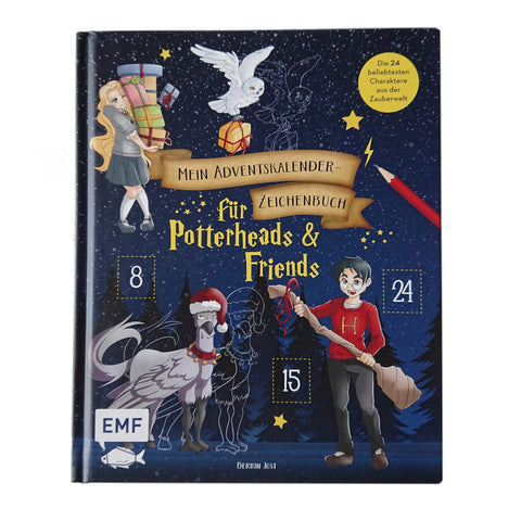 Adventskalender-Zeichenbuch: Für Potterheads & Friends
