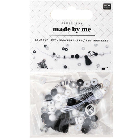 Made by Me Perlen Armband Set - Panda