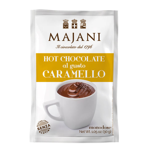 Trinkschokolade - Hot Chocolate Caramello, Majani