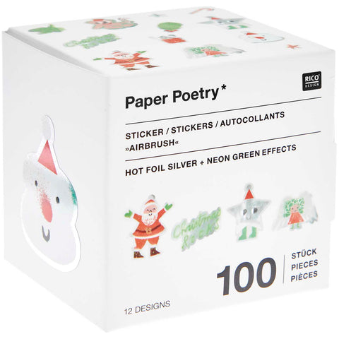 Paper Poetry Sticker-Box - Airbrush