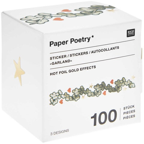 Paper Poetry Sticker-Box - Garland