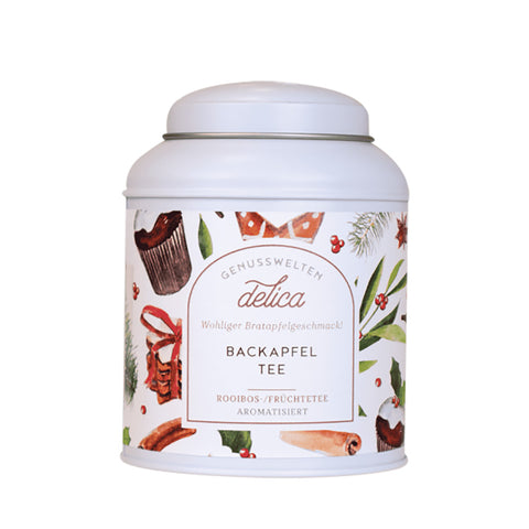 LAUX delica - Backapfel Tee, aromatisierter Früchte- & Rooibostee