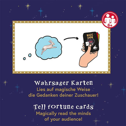 Magic Show - Zaubertrick Nr. 12 Wahrsager Karten