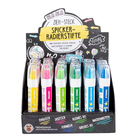 Spicker Radierstift Zieh & Steck - Alles für die Schule