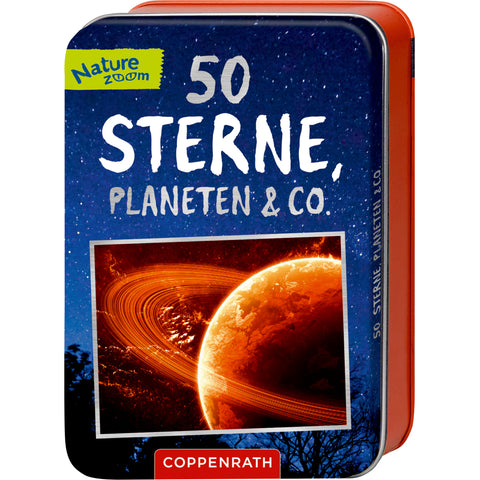 Kartenset - 50 Sterne, Planeten & Co., Nature Zoom