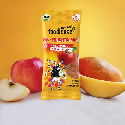 foodloose Bio-Fruchtgummi Apfel-Mango