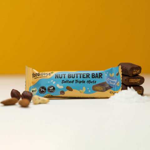 Bio-Nut Butter Bar Salted Triple Nuts, foodloose