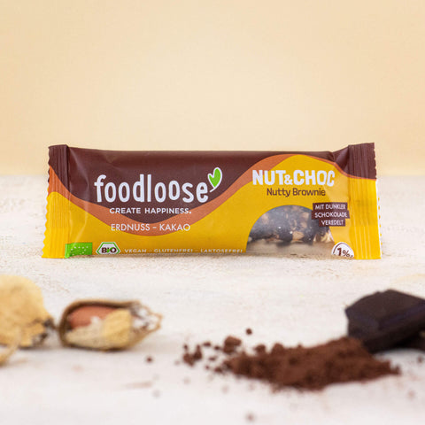 Bio-Nut&Choc Nutty Brownie, foodloose
