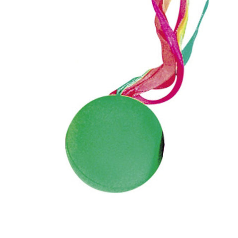 Kometenball mit neonfarbenen Bändern