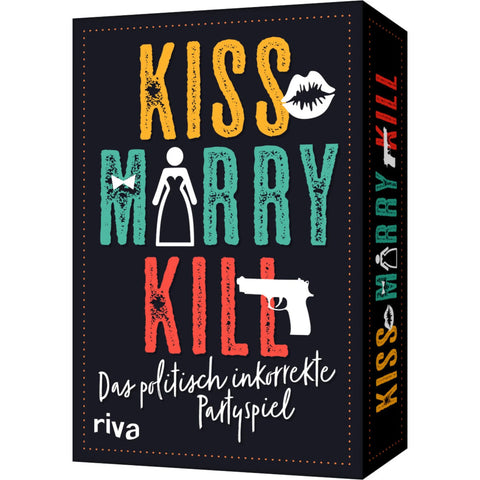 Kartenspiel - Kiss Marry Kill - Das politisch in korrekte Partyspiel
