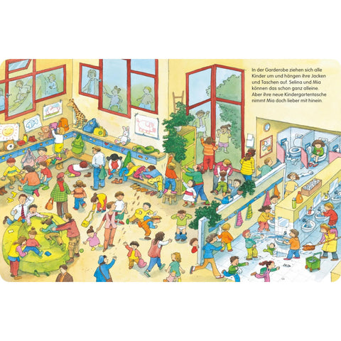 Pappbuch - Mein kleiner Wimmelspass, Kindergarten